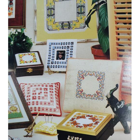 Graph Menagerie Gail Re's Best Borders Cross Stitch Pattern Fruit, Animals, Iris - Picture 6 of 8